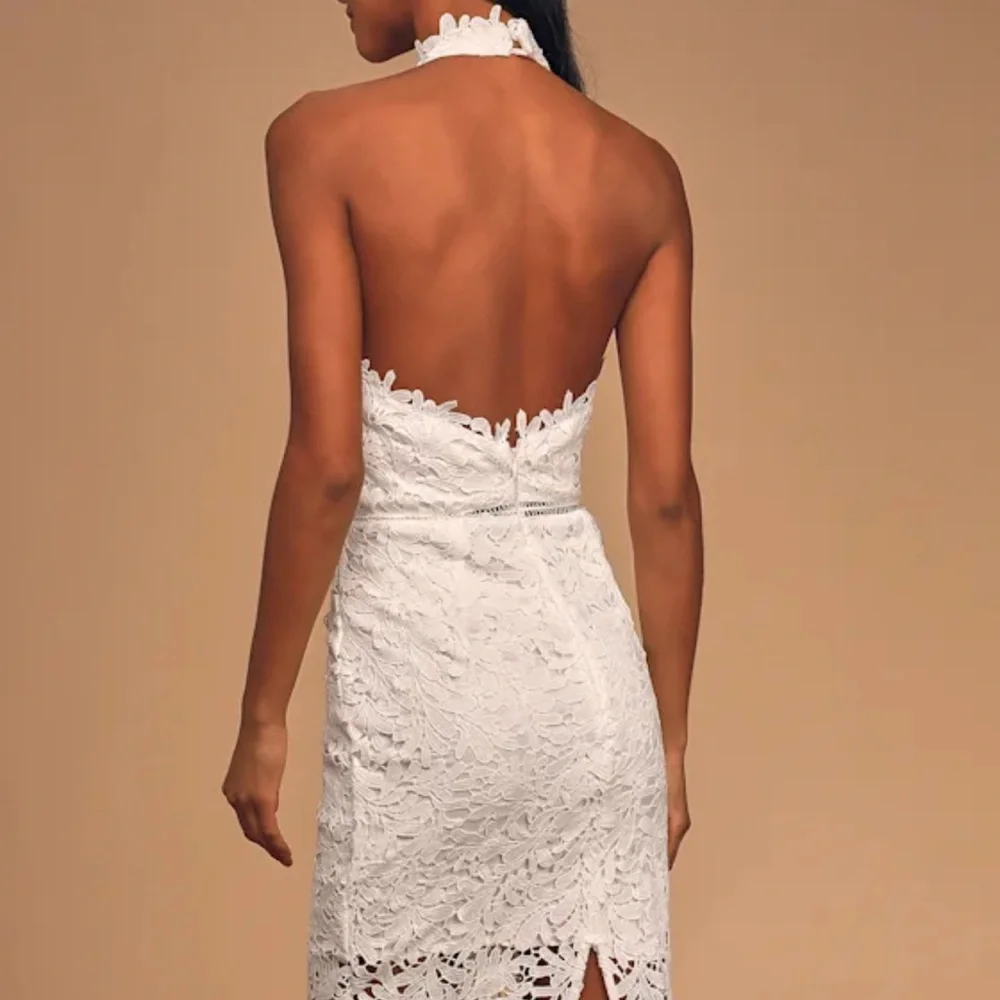 Lulus Divine Destiny White Lace Midi Dress - Picture 3 of 11